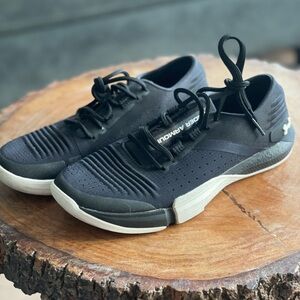 Under Armour Black & White Training Shoes